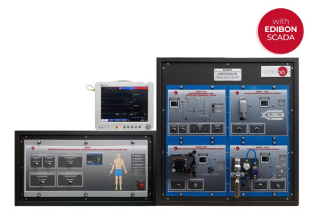 COMPUTER CONTROLLED HUMAN BIOSIGNALS AND PARAMETERS TEACHING UNIT - BIHBPC