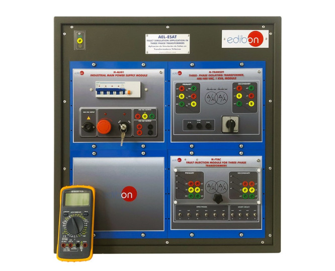 FAULT SIMULATION APPLICATION IN THREE PHASE TRANSFORMERS - AEL-ESAT