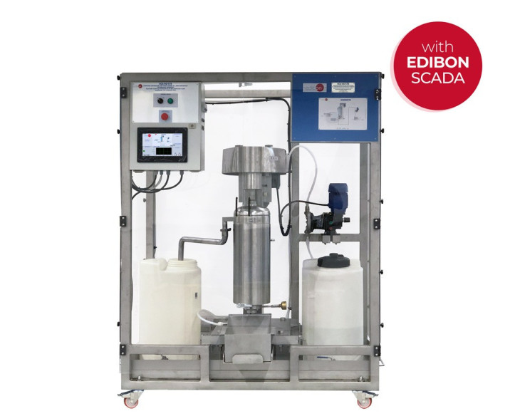 COMPUTER CONTROLLED AND TOUCH SCREEN 60 L SEMICONTINUOUS CENTRIFUGAL SEPARATOR - SCS/60/CTS