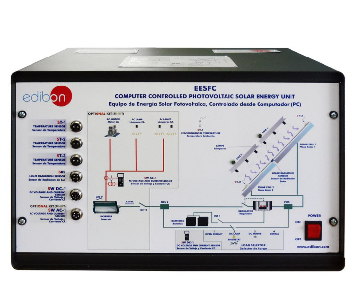 COMPUTER CONTROLLED PHOTOVOLTAIC SOLAR ENERGY UNIT - EESFC