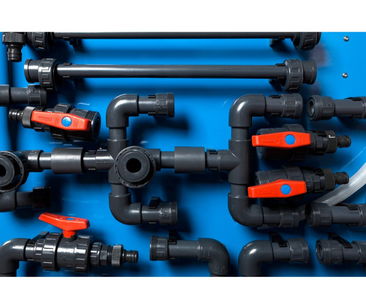 COMPUTER CONTROLLED PIPE NETWORK UNIT, WITH HYDRAULICS BENCH (FME00) - AMTC