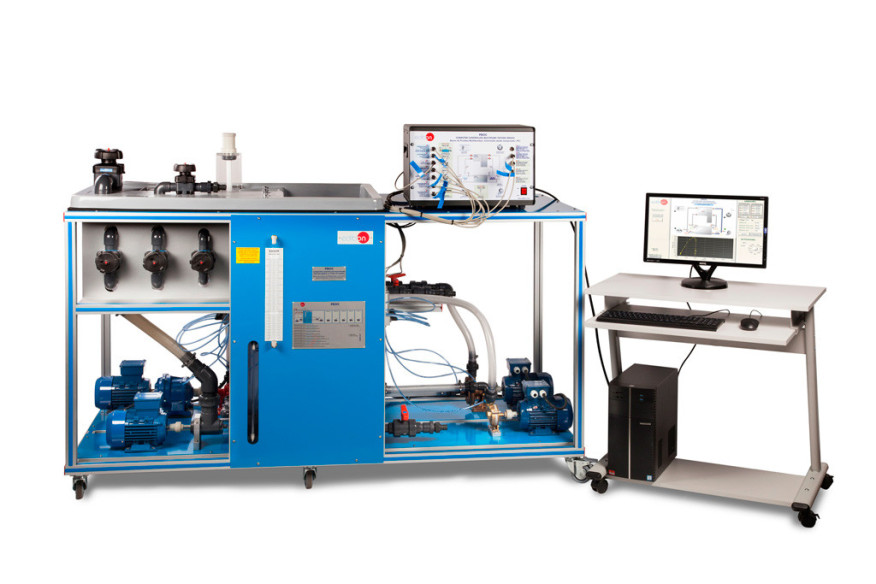 COMPUTER CONTROLLED MULTIPUMP TESTING BENCH (4 TYPES OF PUMPS) - PBOC