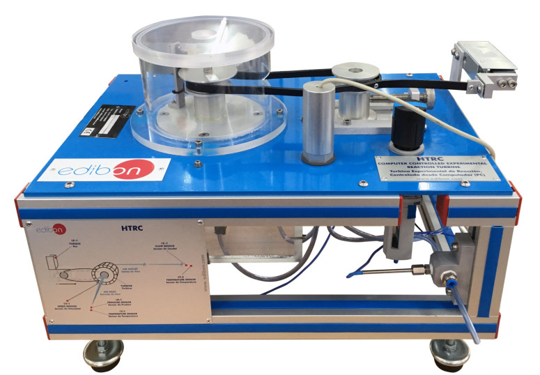 COMPUTER CONTROLLED EXPERIMENTAL REACTION TURBINE - HTRC