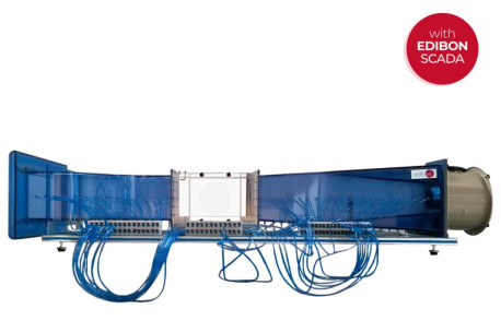 COMPUTER CONTROLLED AERODYNAMIC TUNNEL, 50 X 250 MM - TA50/250C