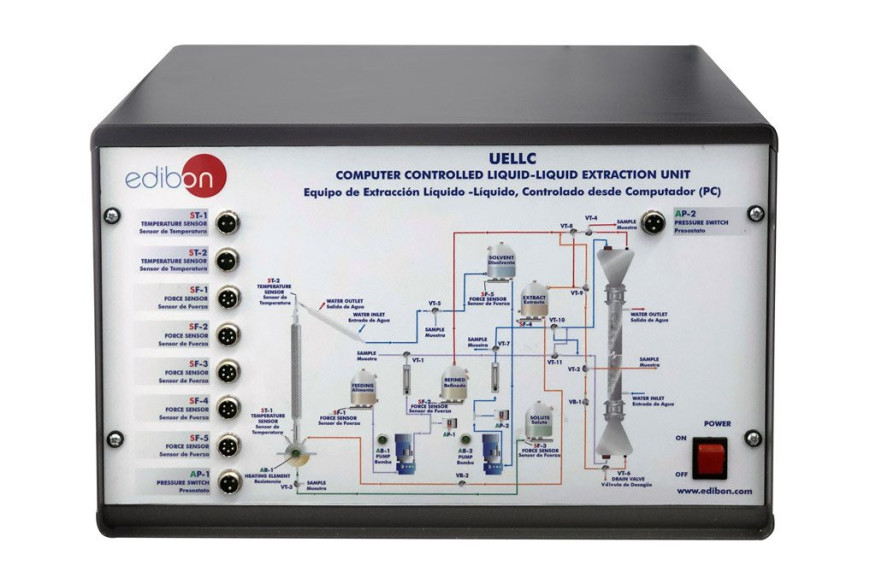 COMPUTER CONTROLLED LIQUID-LIQUID EXTRACTION UNIT - UELLC