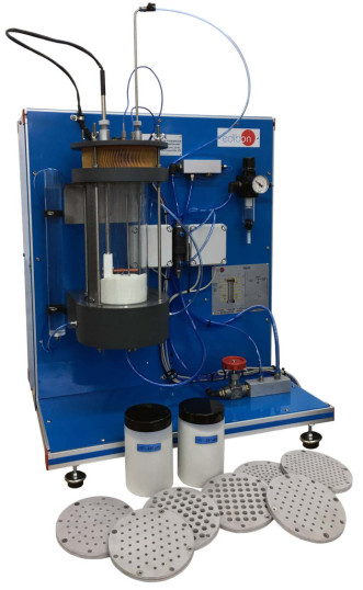 COMPUTER CONTROLLED FLUIDIZATION AND FLUID BED HEAT TRANSFER UNIT - TTLFC