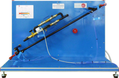 COMPUTER CONTROLLED LAMINAR/VISCOUS FLOW HEAT TRANSFER UNIT - TFLVC