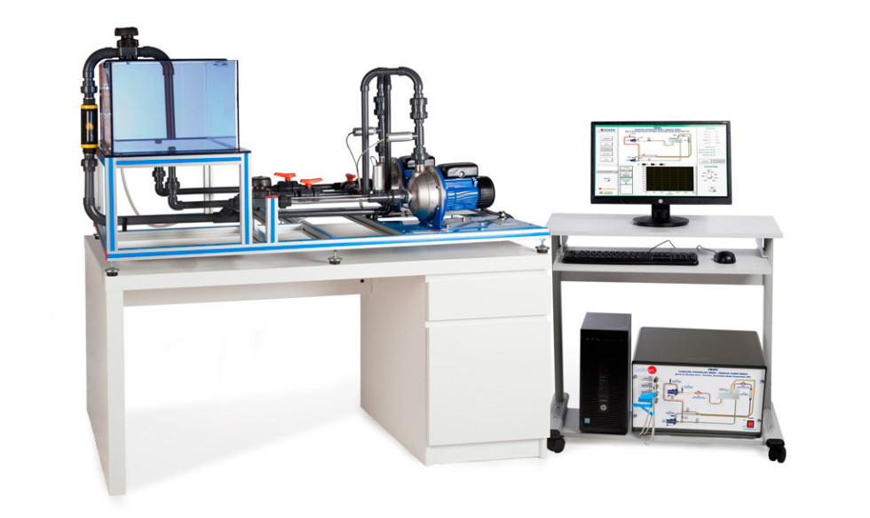 COMPUTER CONTROLLED SERIES/PARALLEL PUMPS BENCH - PBSPC