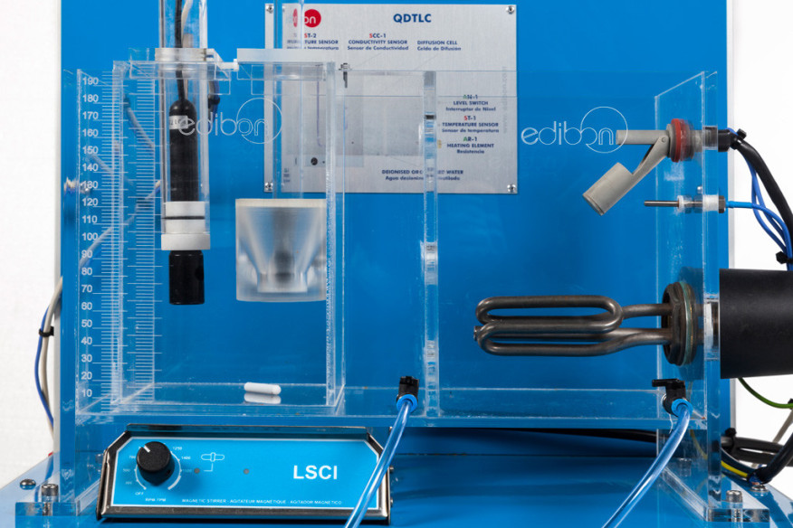 COMPUTER CONTROLLED LIQUID MASS TRANSFER AND DIFFUSION UNIT - QDTLC