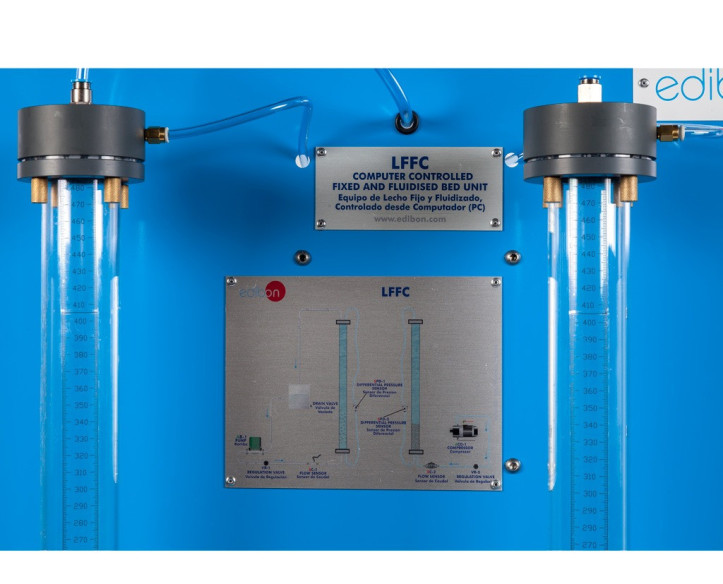 COMPUTER CONTROLLED FIXED AND FLUIDIZED BED UNIT - LFFC