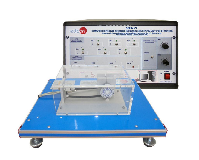 COMPUTER CONTROLLED ADVANCED INDUSTRIAL SERVOSYSTEM UNIT (FOR DC MOTORS) - SERIN/CC