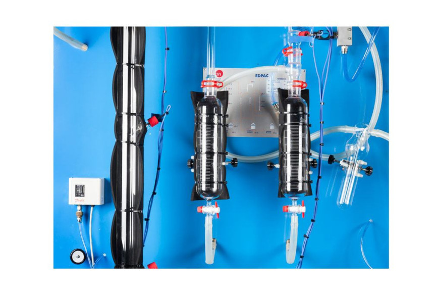 COMPUTER CONTROLLED DOUBLE EFFECT RISING FILM EVAPORATOR - EDPAC