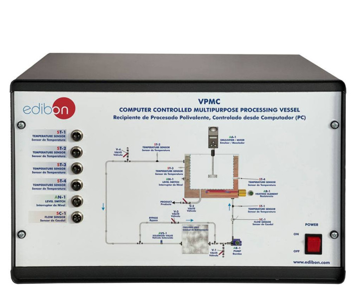 COMPUTER CONTROLLED MULTIPURPOSE PROCESSING VESSEL - VPMC