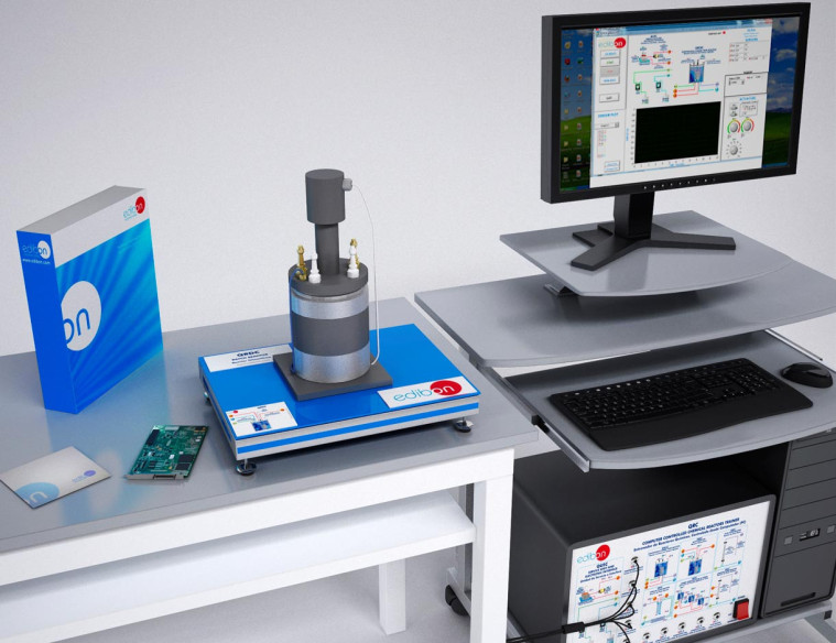 COMPUTER CONTROLLED BATCH REACTOR FOR QRC - QRDC