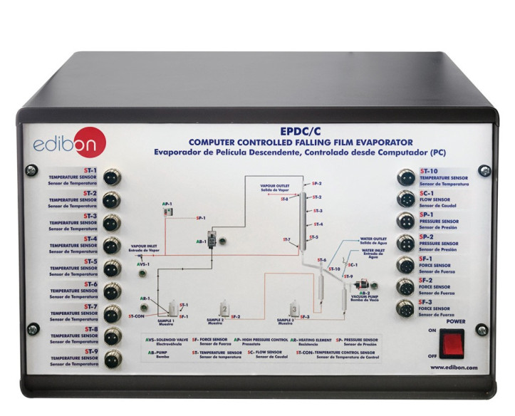 COMPUTER CONTROLLED FALLING FILM EVAPORATOR - EPDC/C