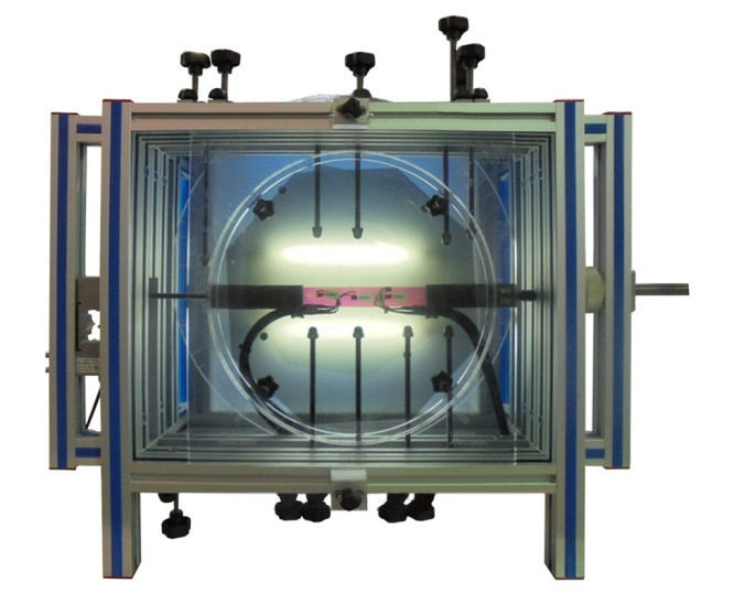 COMPUTER CONTROLLED PHOTOELASTICITY UNIT WITH ARTIFICIAL VISION SYSTEM - EFOV