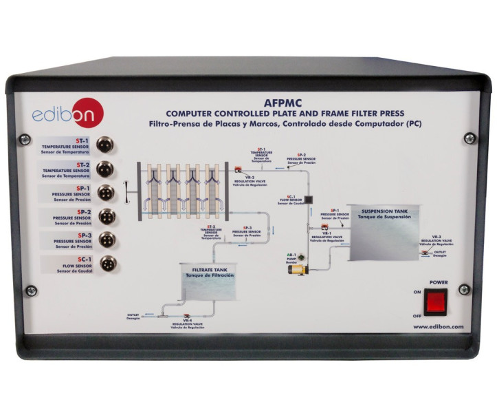 COMPUTER CONTROLLED PLATE AND FRAME FILTER PRESS - AFPMC