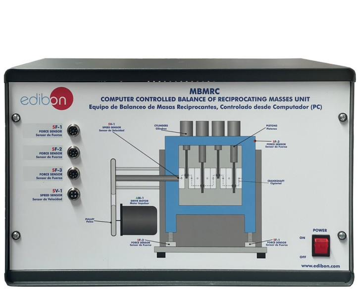 COMPUTER CONTROLLED BALANCE OF RECIPROCATING MASSES UNIT - MBMRC