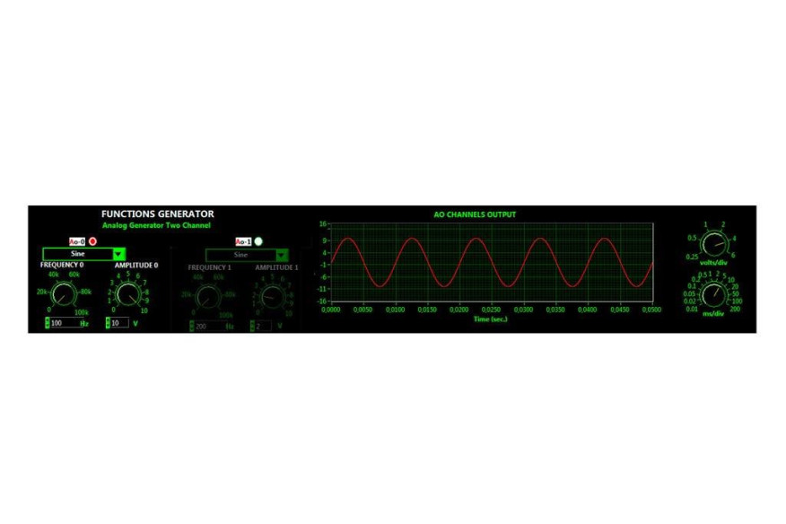 EDIBON DATA ACQUISITION SYSTEM AND VIRTUAL INSTRUMENTATION - EDAS/VIS