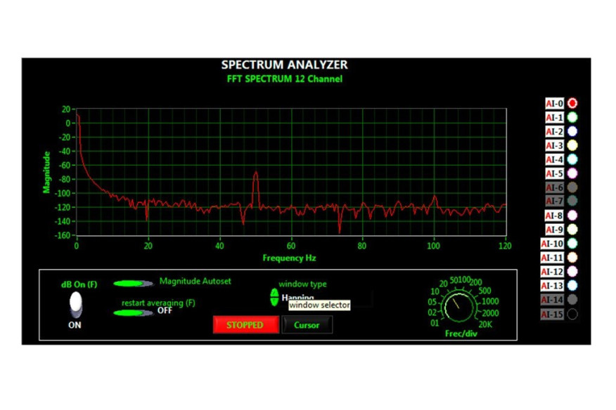 EDIBON DATA ACQUISITION SYSTEM AND VIRTUAL INSTRUMENTATION - EDAS/VIS