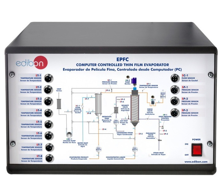 COMPUTER CONTROLLED THIN FILM EVAPORATOR - EPFC