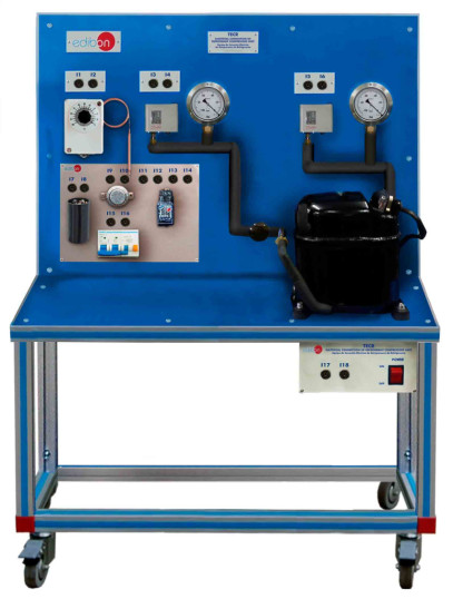 ELECTRICAL CONNECTION OF REFRIGERANT COMPRESSORS UNIT - TECR