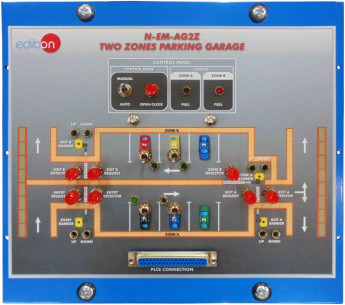 TWO ZONES PARKING GARAGE  - N-EM-AG2Z