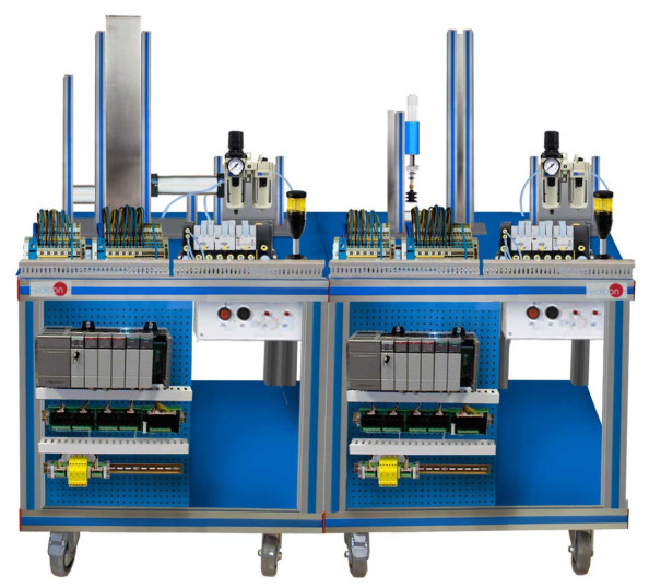 FLEXIBLE MANUFACTURING SYSTEM FOR FEEDING AND CLASSIFICATION - AE-PLC-FMS6