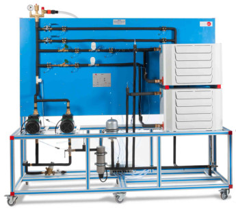 COMPUTER CONTROLLED UNIT TO STUDY THE EFFICIENCY OF A HEATING SYSTEM - TEHSC