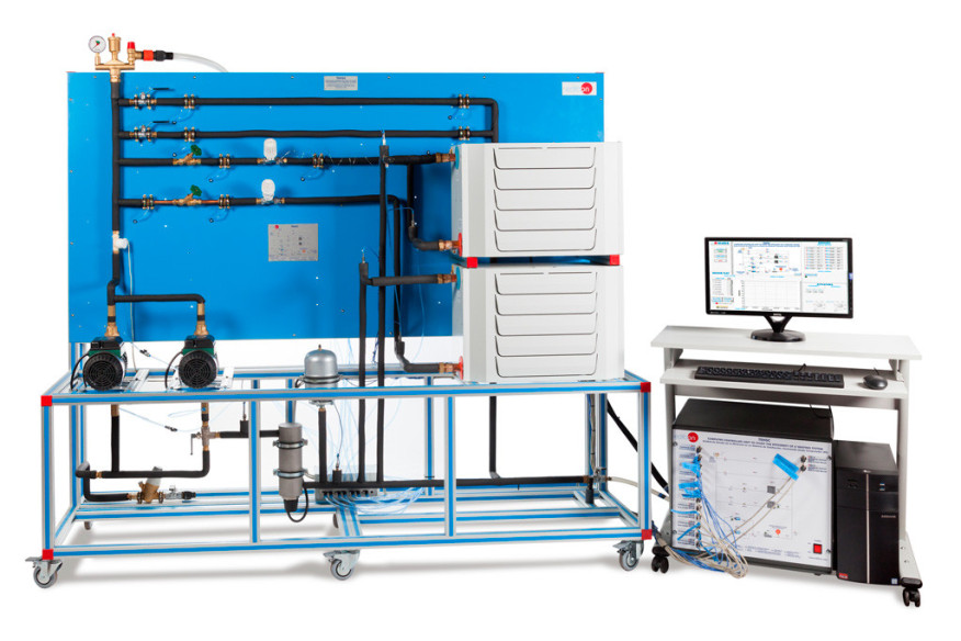 COMPUTER CONTROLLED UNIT TO STUDY THE EFFICIENCY OF A HEATING SYSTEM - TEHSC