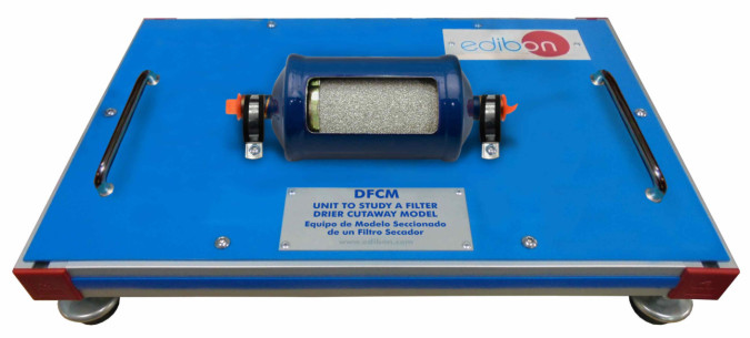 UNIT TO STUDY A FILTER DRIER  CUTAWAY MODEL - DFCM