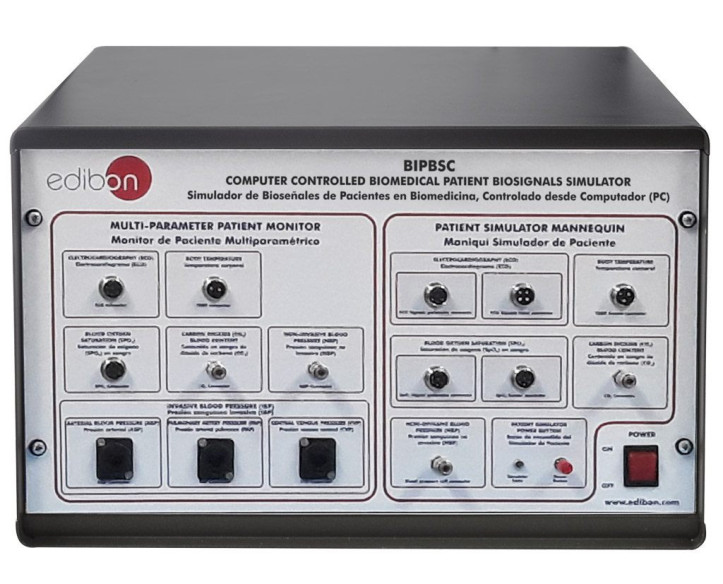 COMPUTER CONTROLLED BIOMEDICAL PATIENT BIOSIGNALS SIMULATION UNIT - BIPBSC