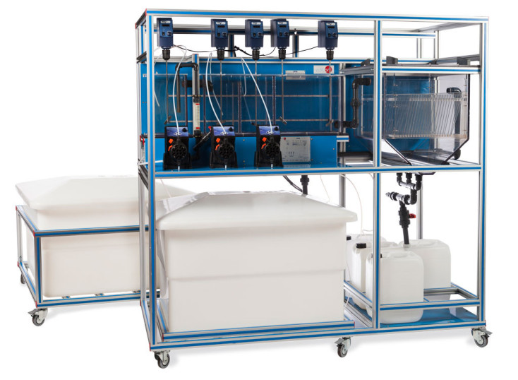 COMPUTER CONTROLLED SEDIMENTATION, PRECIPITATION AND FLOCCULATION UNIT - SPFC