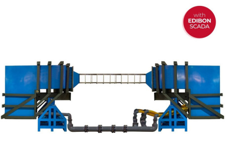 COMPUTER CONTROLLED CLOSED HYDRODYNAMIC TUNNEL FOR LOW SPEED, 150X150 MM - HTLS150/150C