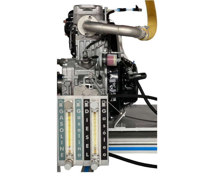 COMPUTER CONTROLLED TEST BENCH FOR 7.5 KW ENGINES - TBMC8