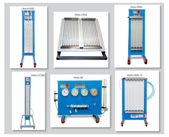 MANOMETERS & MULTIMANOMETERS (SEVERAL TYPES): - HMM