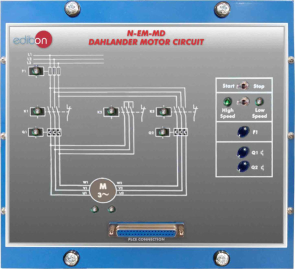 DAHLANDER MOTOR CIRCUIT  - N-EM-MD