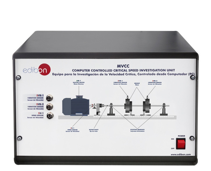 COMPUTER CONTROLLED CRITICAL SPEED INVESTIGATION UNIT - MVCC