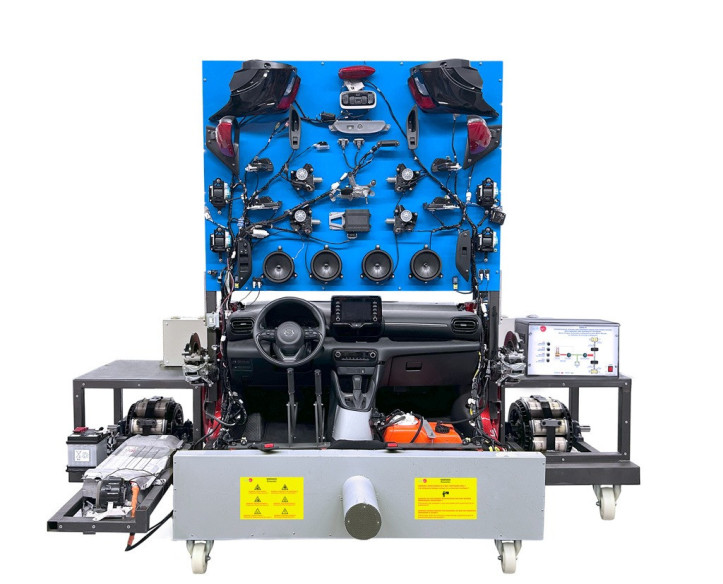 COMPREHENSIVE TESTING AND DIAGNOSIS BENCH FOR HYBRID ENGINE WITH BRAKING AND DIAGNOSTIC SOFTWARE - TBM/H