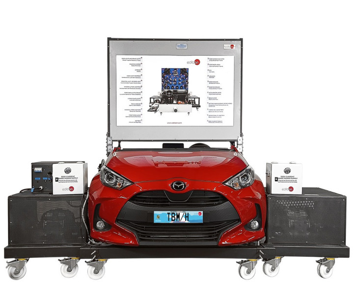 COMPREHENSIVE TESTING AND DIAGNOSIS BENCH FOR HYBRID ENGINE WITH BRAKING AND DIAGNOSTIC SOFTWARE - TBM/H